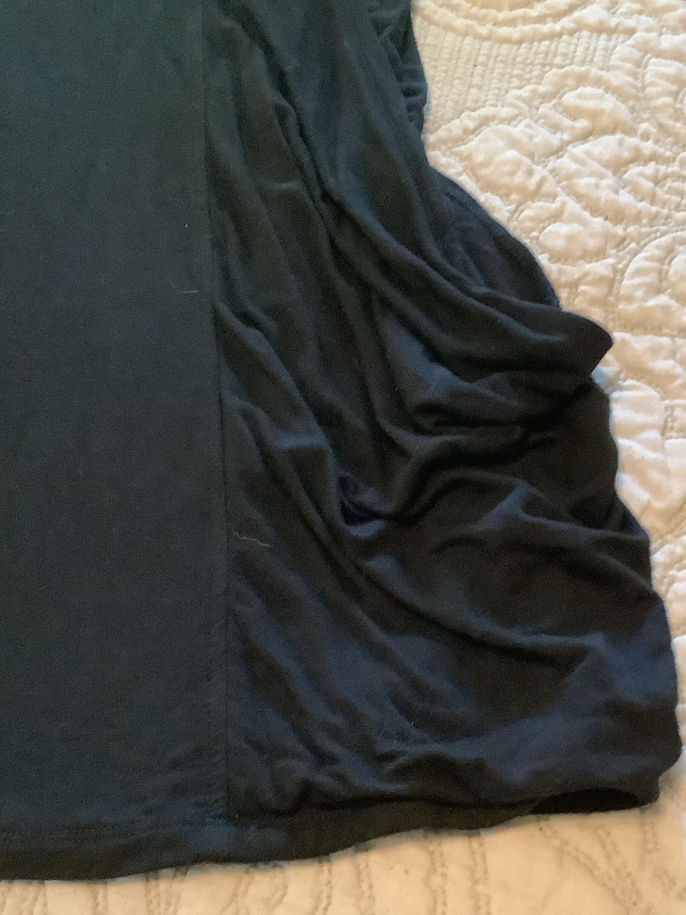 Kensie Black Long-Sleeve Cowl Neck Dress - Picture 8 of 10